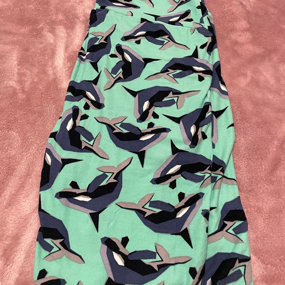 LuLaRoe Turquoise orca